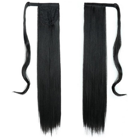 FOREVER BEAUTY PONYTAIL #1 αλογοουρά σε μαύρο χρώμα