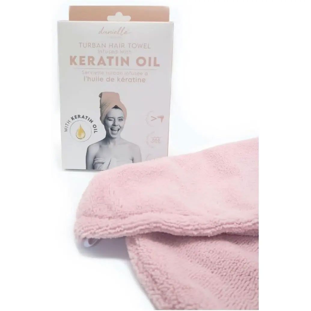 Danielle Creations Πετσέτα Μαλλιών με Keratin Oil 22*62cm