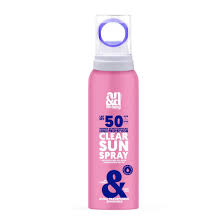 A.N.D. Beauty Clear Sun Spray Mist Αδιάβροχο Αντηλιακό Προσώπου και Σώματος SPF50