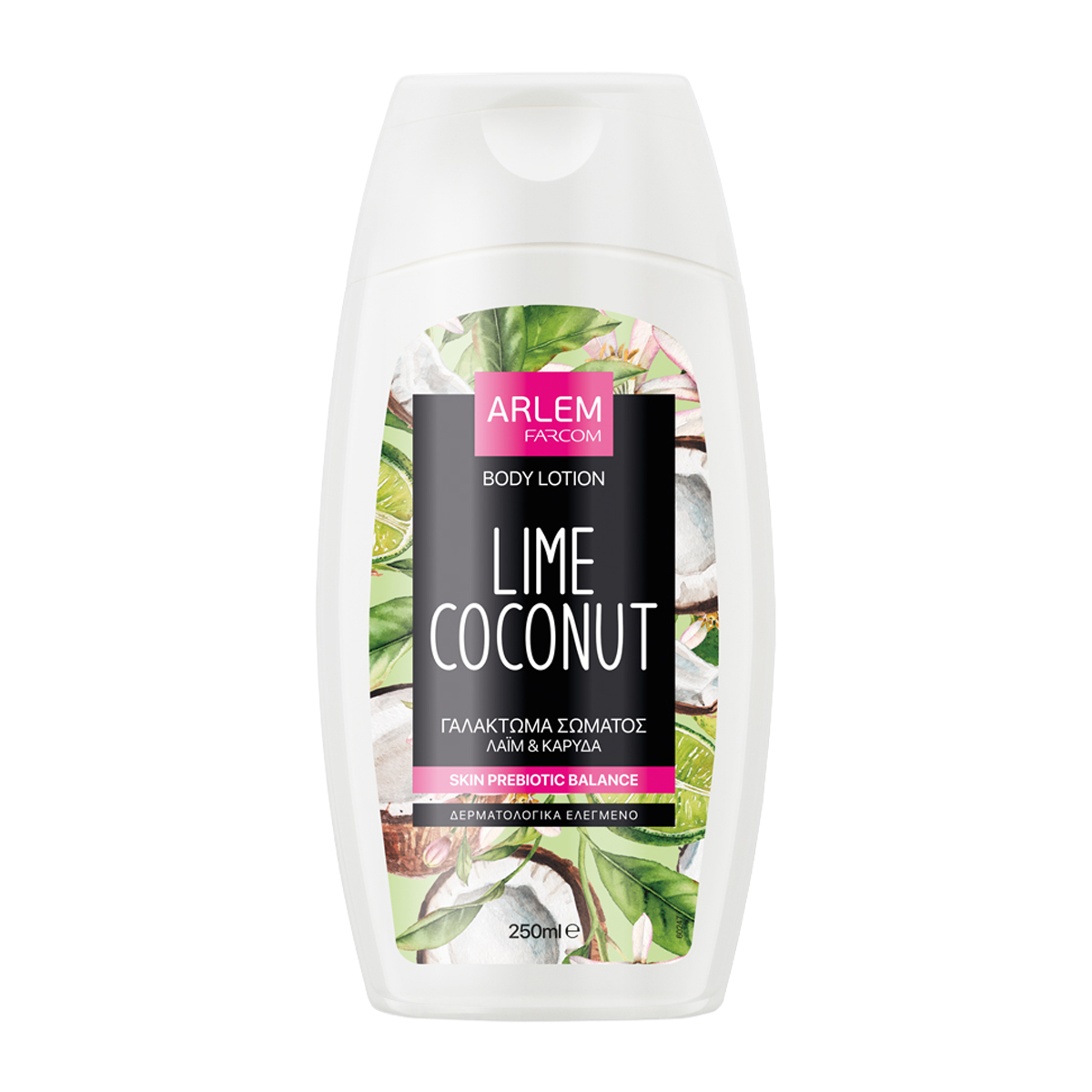 Farcom Arlem Γαλάκτωμα Σώματος Lime-Coconut 250ml